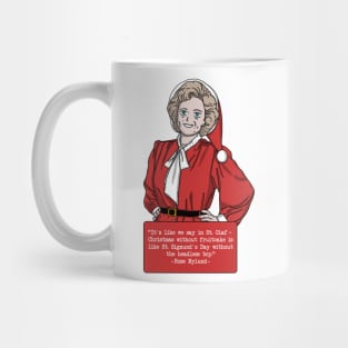 Rose Nylund Christmas Quote Mug